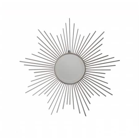 Cheungs Metal Sunburst Silver Mirror FP-4318
